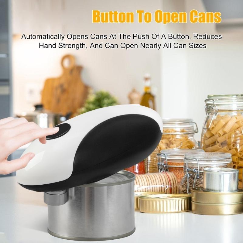 Electric Can Opener - 37ME Alat Dapur Pembuka Kaleng Elektrik