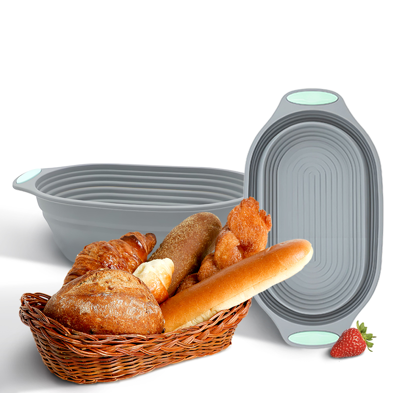Kitchen Gadgets Deals - 1 Buah Keranjang Fermentasi Roti Silikon