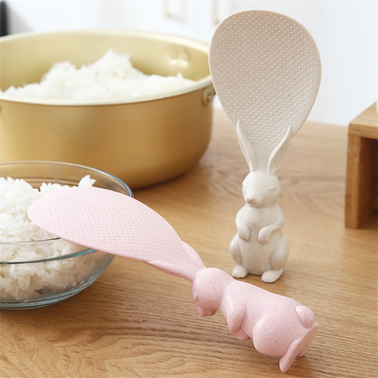 Kitchen Gadgets On Sale - Sendok nasi kelinci jerami, spatula nasi