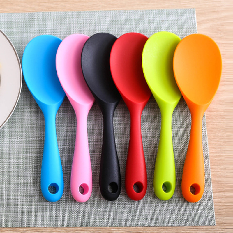Kitchen Gadgets On Sale - Sendok nasi silikon tahan panas, sendok
