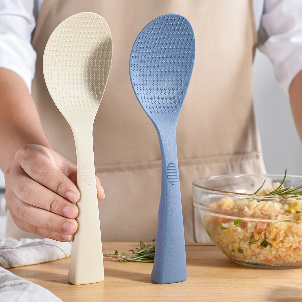 Kitchen Gadgets On Sale - Sendok nasi silikon aman untuk makanan,