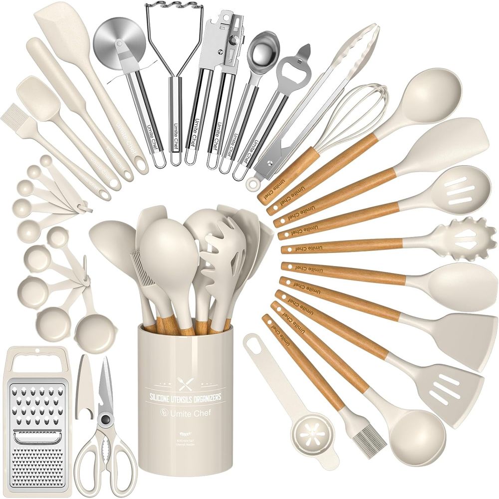 Kitchen Gadgets Set - Set Peralatan Dapur Silikon Tebal -