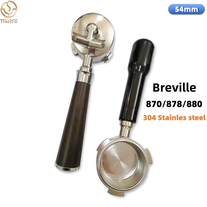 Breville Espresso Barista Express - Portafilter Espresso 54mm dengan Dua Corong,