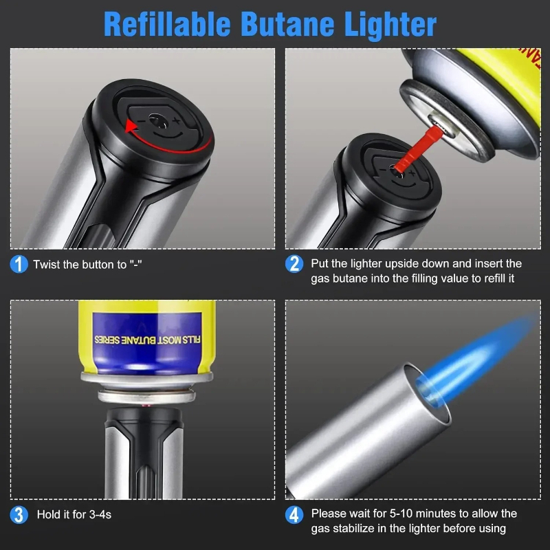 Pemantik Api Gaya Pena Logam - - Kitchen Gadgets Essential ulasan dan harga