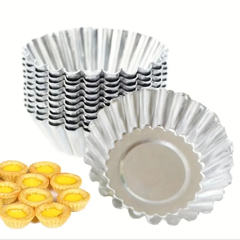 Cetakan Tart telur aluminium d - Kitchen Gadgets Deals ulasan dan harga