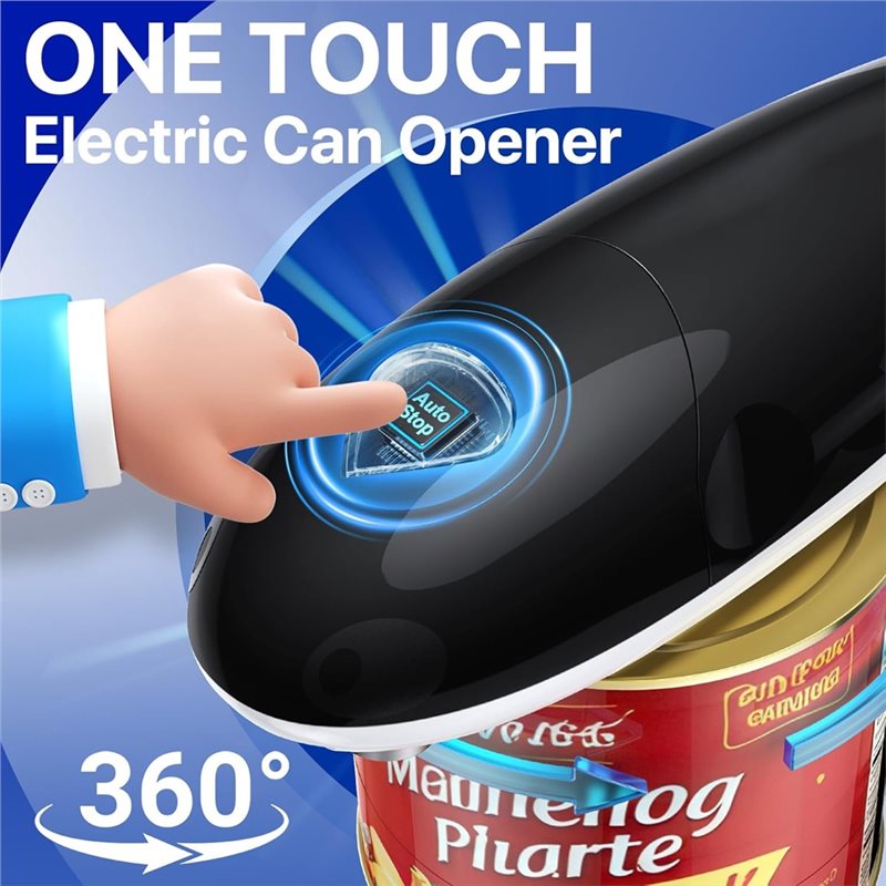 A006-Pembuka Kaleng Elektrik,  - Electric Can Opener ulasan dan harga