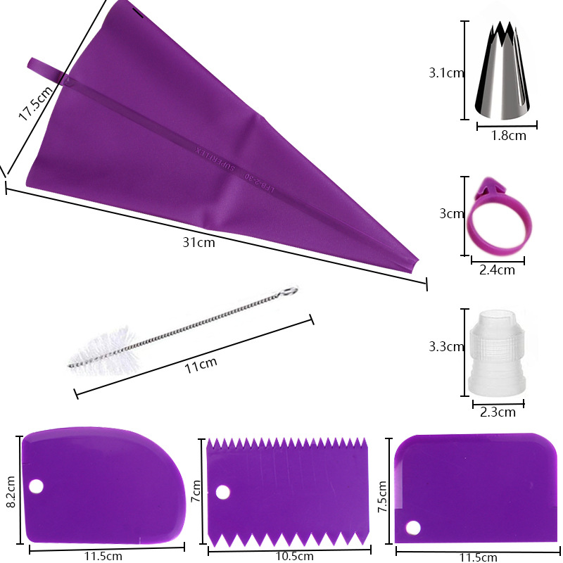 Set Peralatan Dekorasi Kue dar - Kitchen Gadgets Deals ulasan dan harga