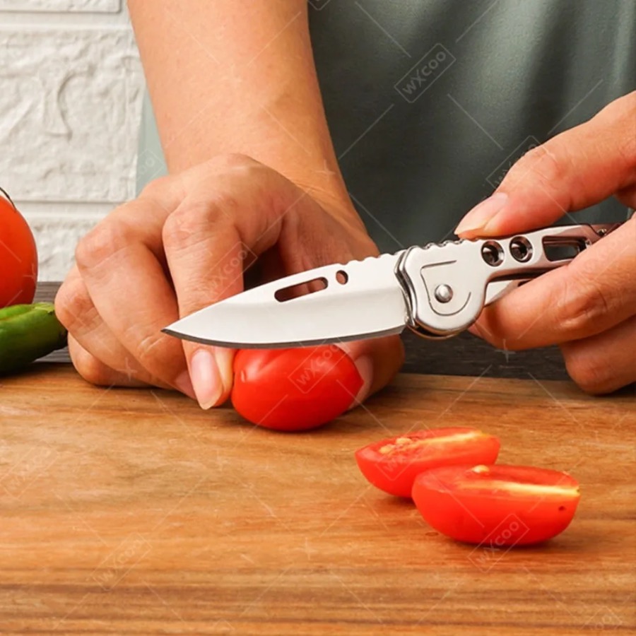 WXCOO Pisau Lipat Pisau Saku P - Kitchen Gadgets Deals ulasan dan harga