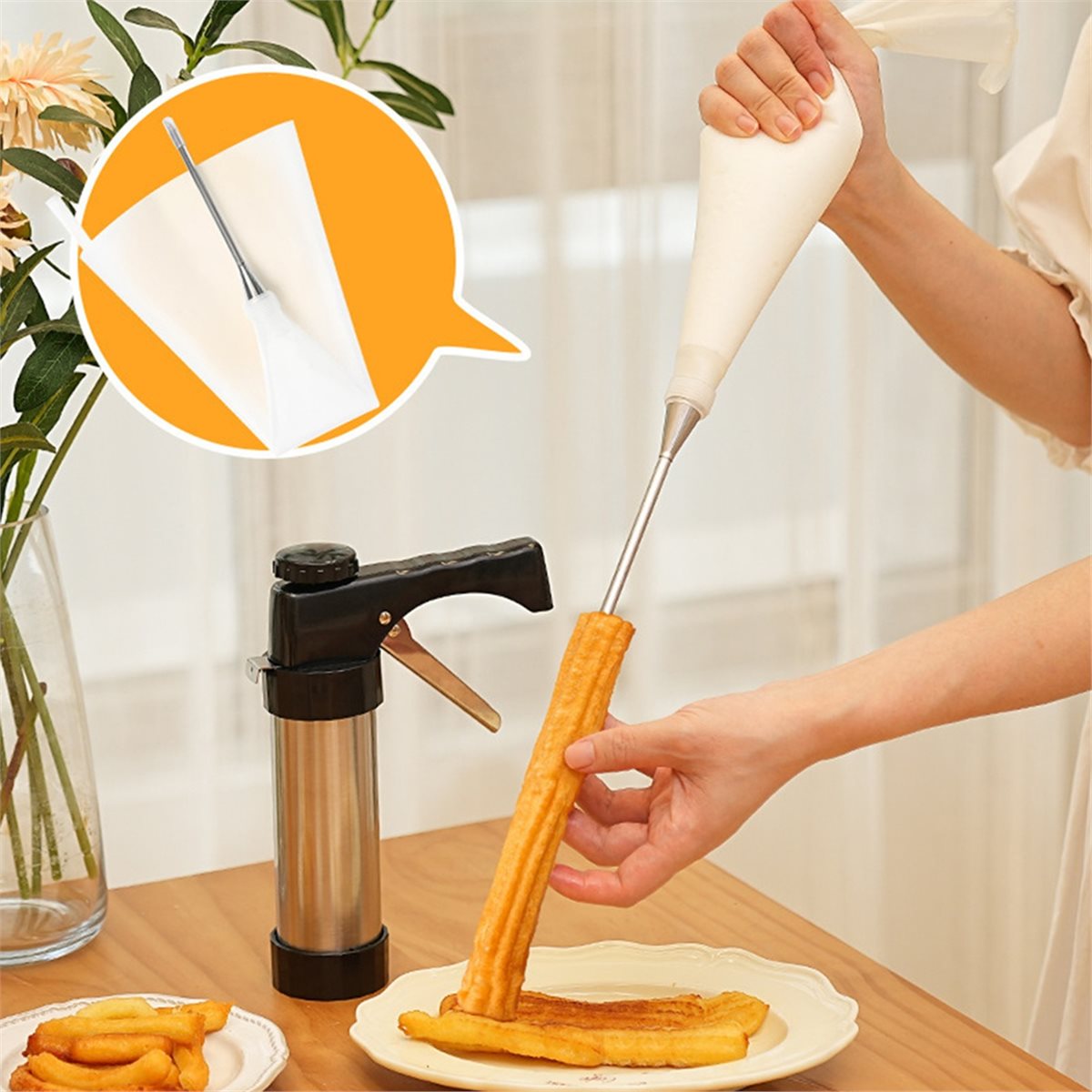 Mesin Pembuat Churros A24I unt - Kitchen Gadgets In Spanish ulasan dan harga