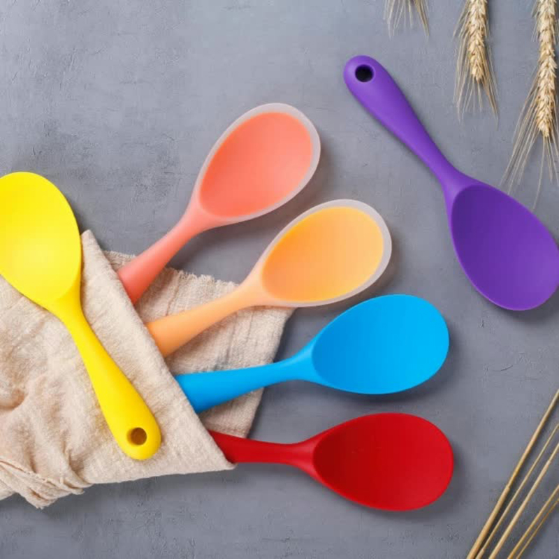 Sendok silikon Anti lengket, 1 - Kitchen Gadgets On Sale ulasan dan harga