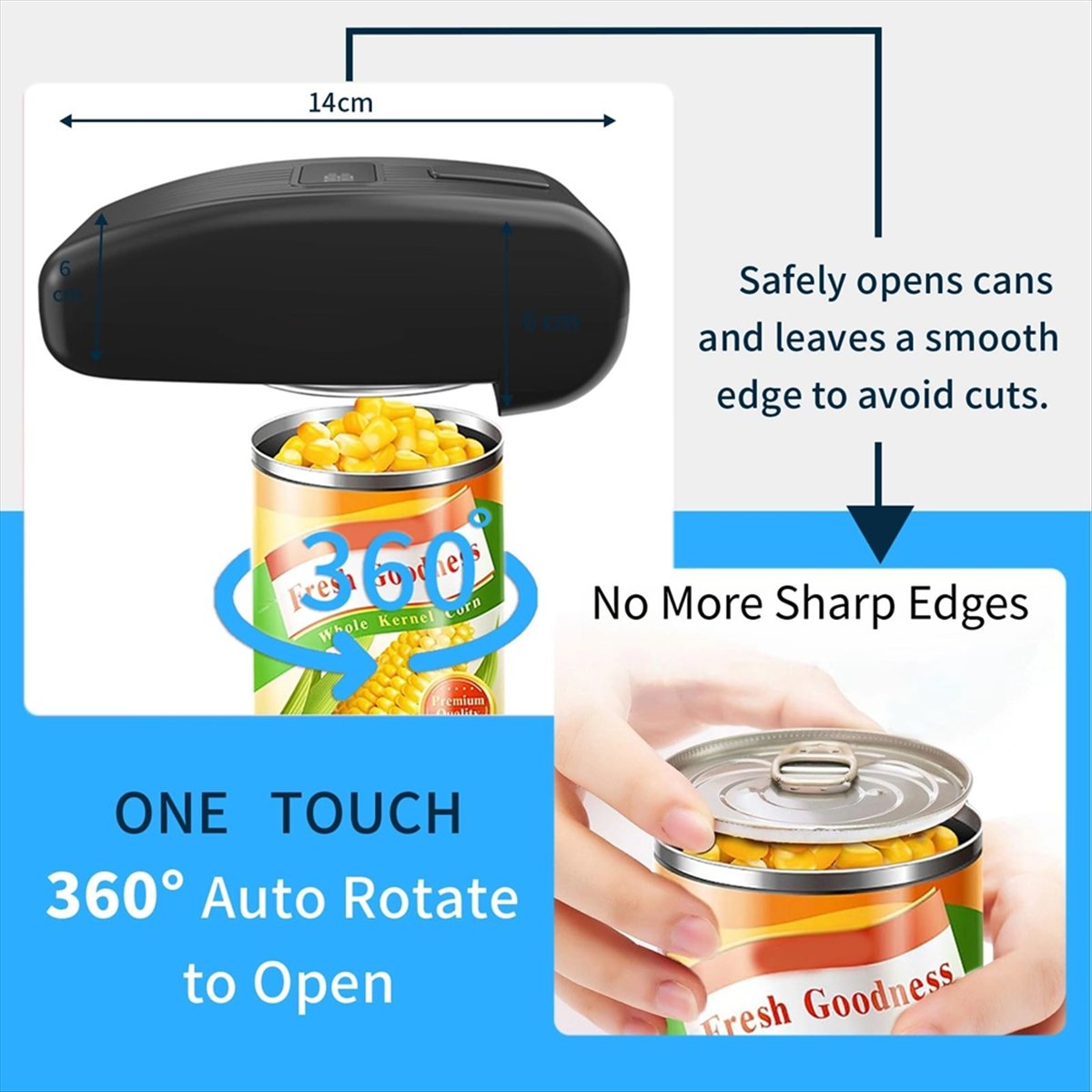 Pembuka Kaleng Elektrik BHBL - - Electric Can Opener ulasan dan harga
