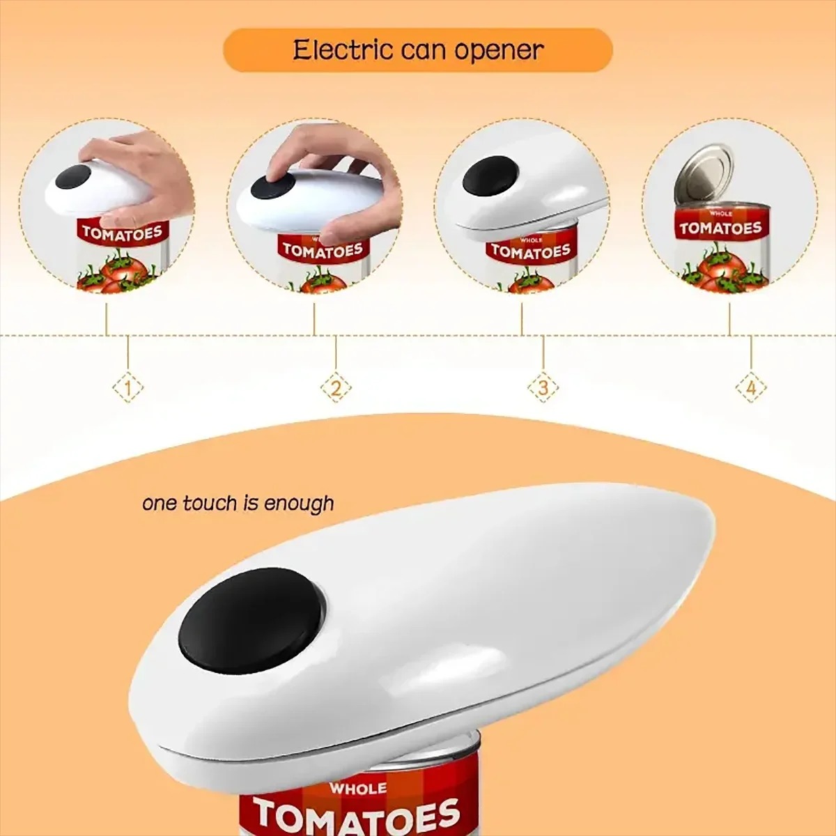 Pembuka Kaleng Elektrik Otomat - Electric Can Opener ulasan dan harga