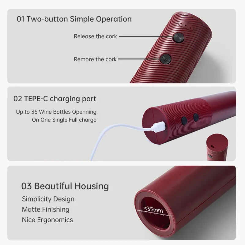 Pembuka Botol Anggur Elektrik  - Electric Can Opener ulasan dan harga