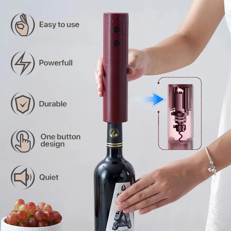 Pembuka Botol Anggur Elektrik  - Electric Can Opener ulasan dan harga