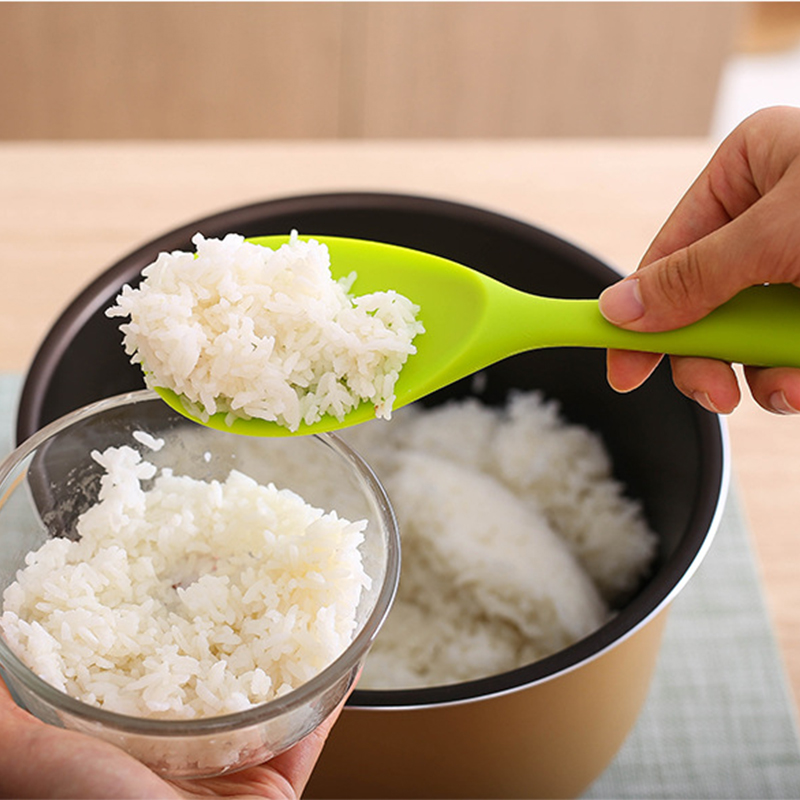 Sendok nasi silikon tahan pana - Kitchen Gadgets On Sale ulasan dan harga