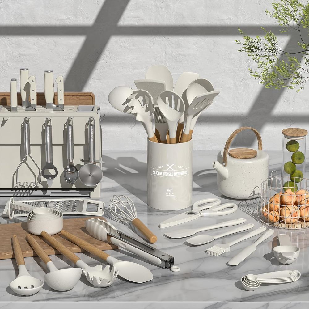 Set Peralatan Dapur Silikon Te - Kitchen Gadgets Set ulasan dan harga
