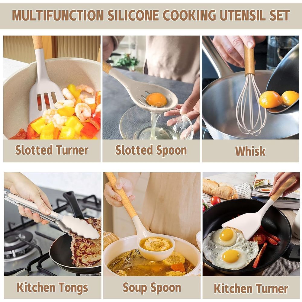Set Peralatan Dapur Silikon Te - Kitchen Gadgets Set ulasan dan harga