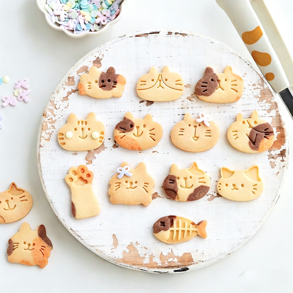 Cetakan Kue Kucing Lucu DIY, A - Kitchen Gadgets Deals ulasan dan harga