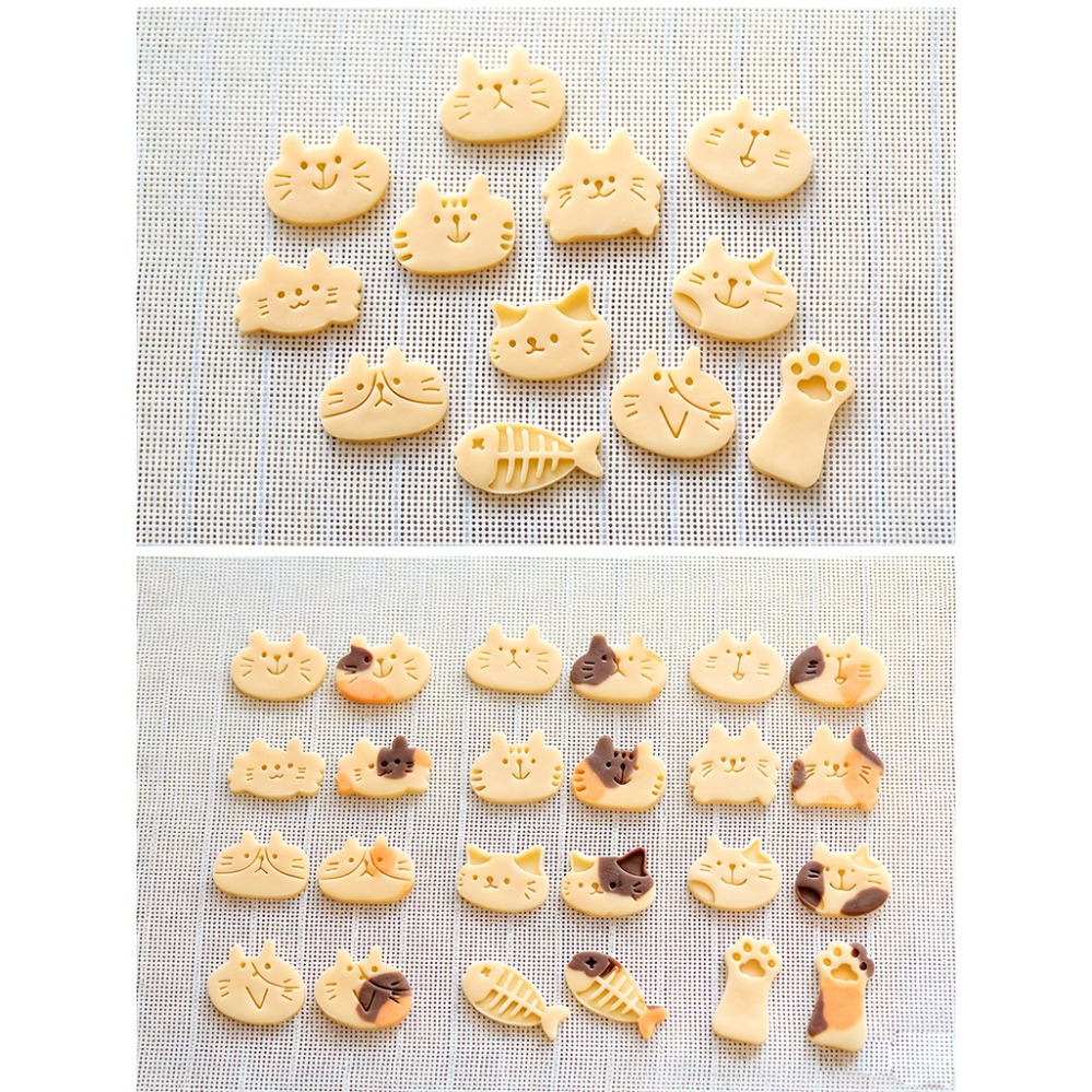 Cetakan Kue Kucing Lucu DIY, A - Kitchen Gadgets Deals ulasan dan harga