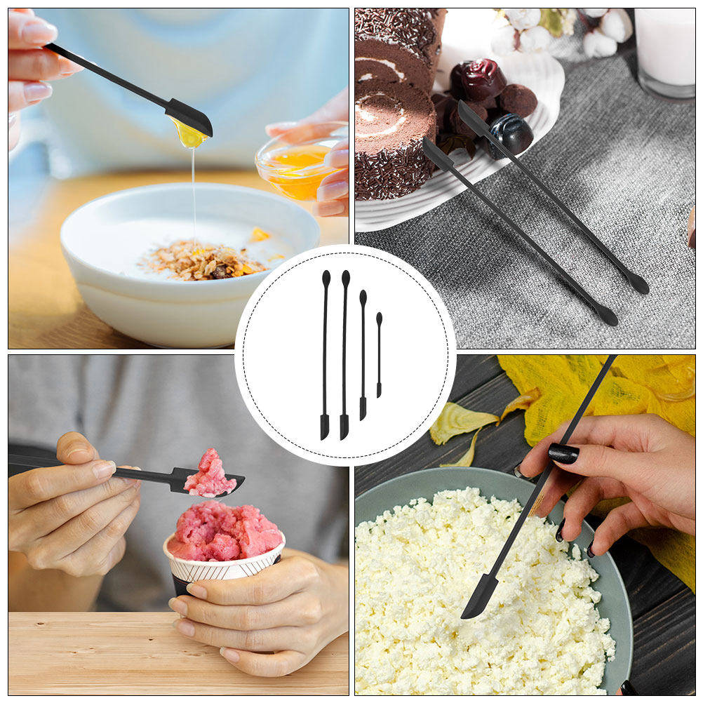 4 Buah Set Spatula Silikon, Ba - Kitchen Gadgets Set ulasan dan harga
