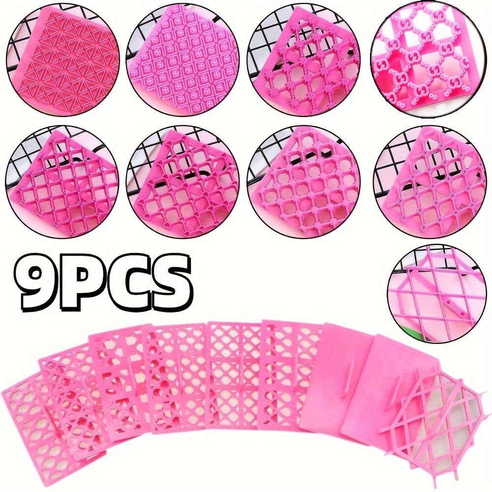 9 Buah/Set Cetakan Fondant Cok - Kitchen Gadgets Set ulasan dan harga