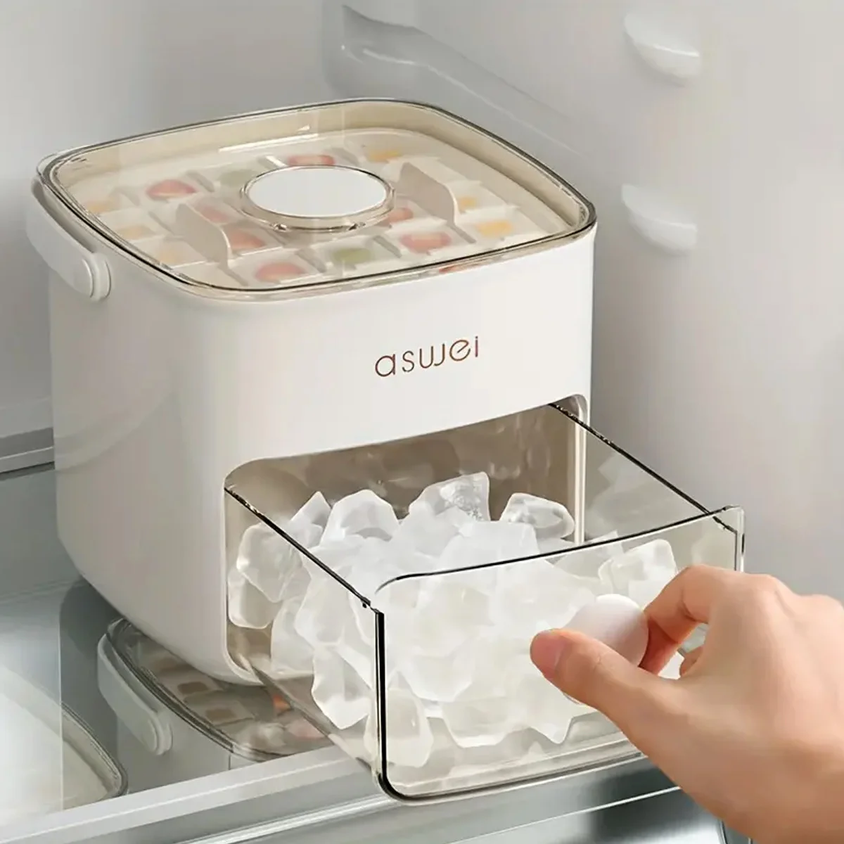 Pembuat Es 48 Kubus dengan Tut - Kitchen Gadgets Essential ulasan dan harga